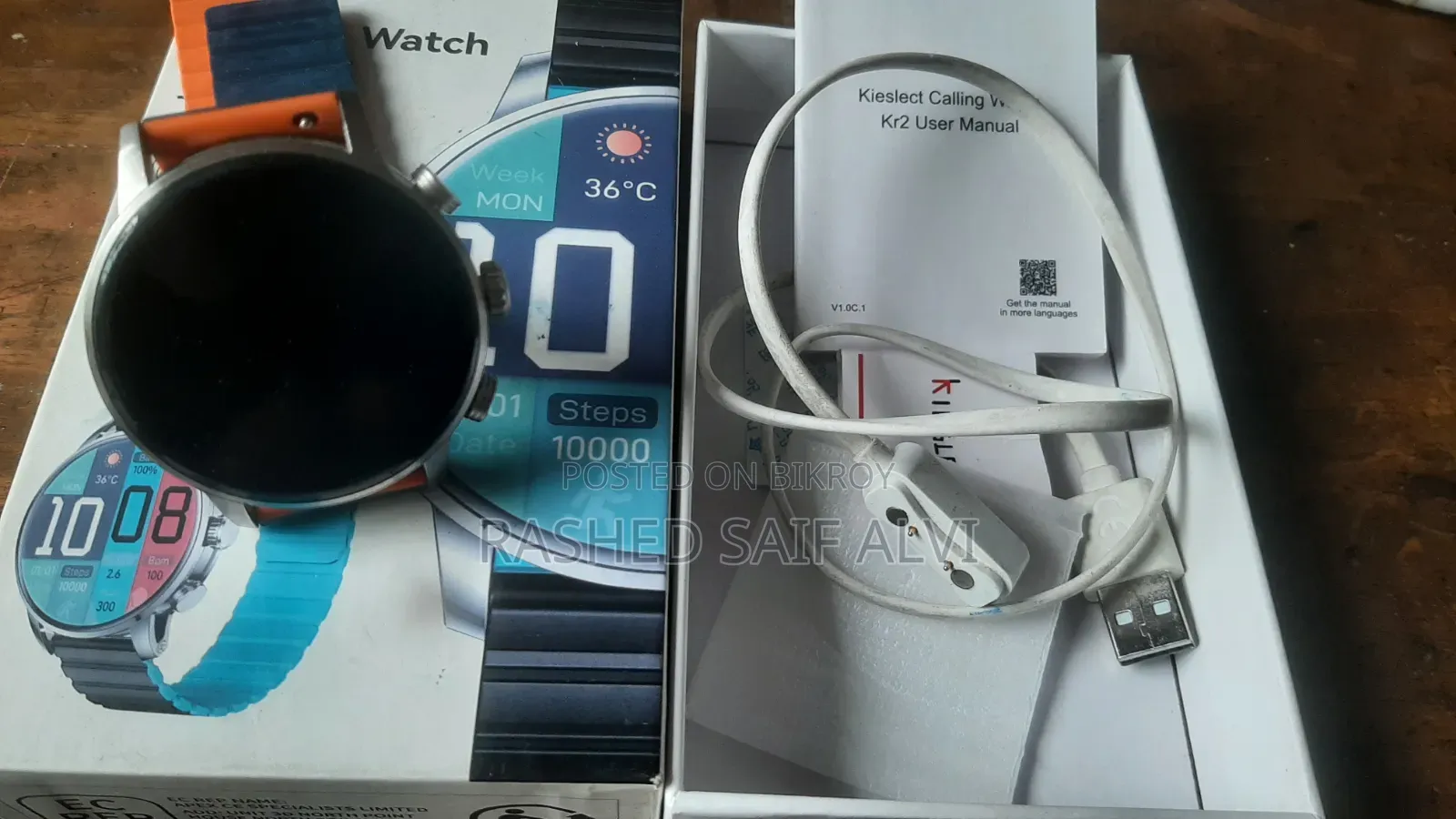 KIESLECT Kr 2 Calling Smartwatch (Urgent Sell)