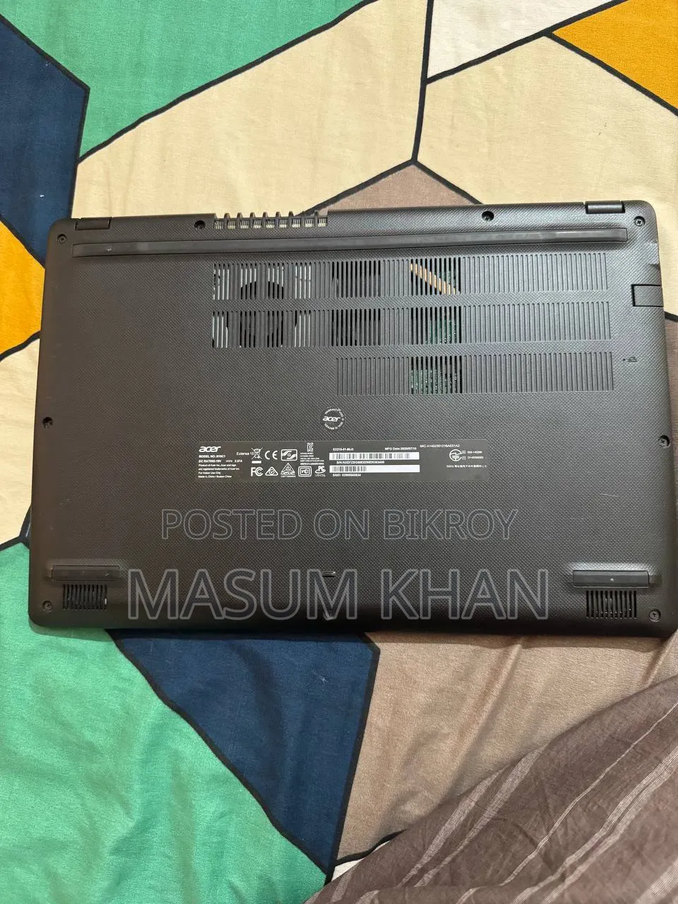 Laptop Acer AcerNote 350 16GB Intel Core I5 SSD 256GB