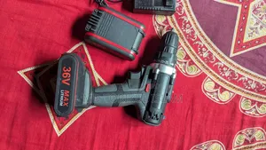 36V Cordless Lithium Drill Machine | 2 Battery + Charger | Excellent Condition
