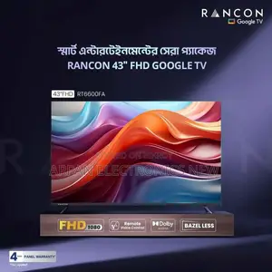 RANCON 43 INCH FHD-RT6600FA43 Remote Voice Control