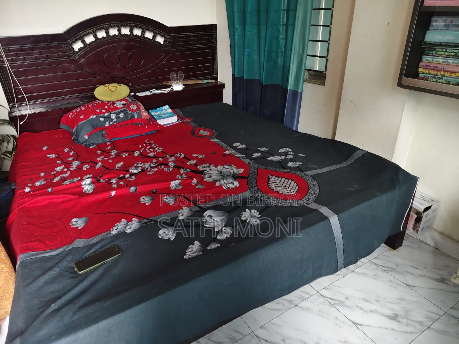 Want to Sell King Size Bed(6/7 Feet) Only 6 Months Used