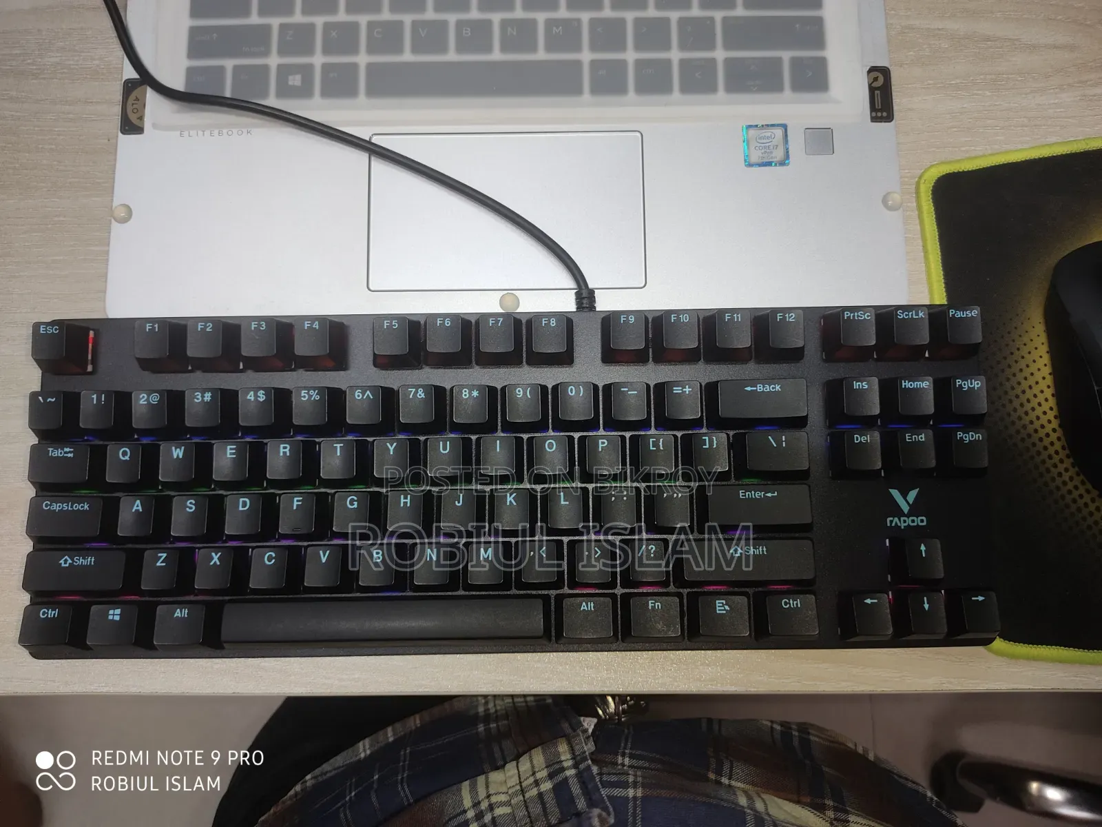 Mechanical Gaming Keyboard (Rapoo V500PRO)