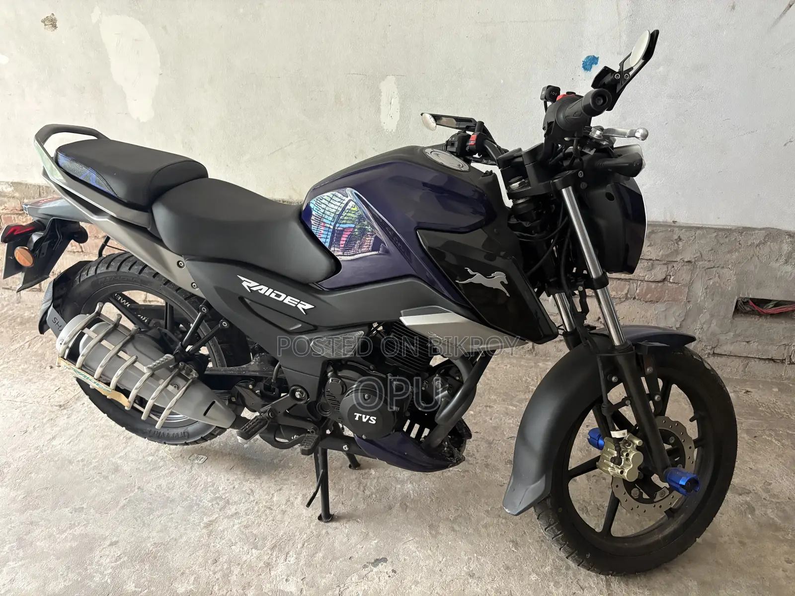 TVS Raider 125 2023 Blue
