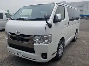 New Toyota HiAce 2025 White