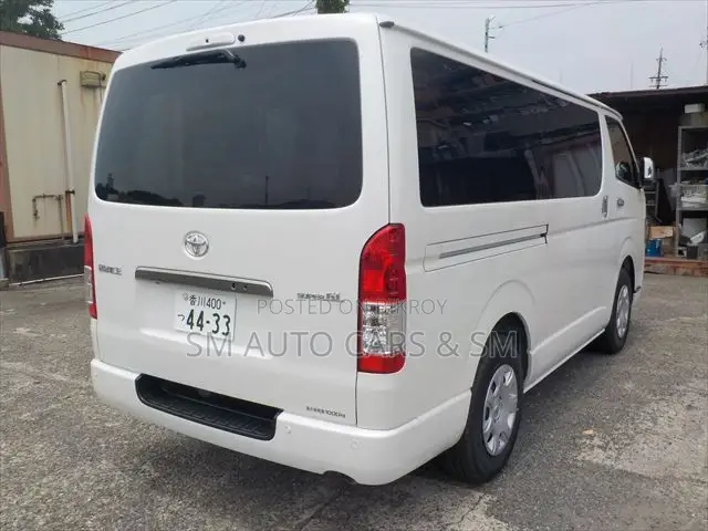 New Toyota HiAce 2025 White
