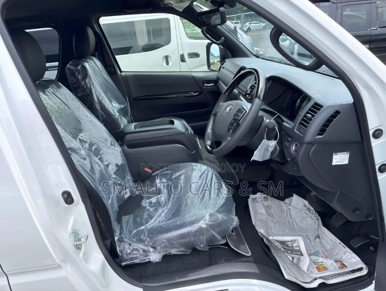 New Toyota HiAce 2025 White