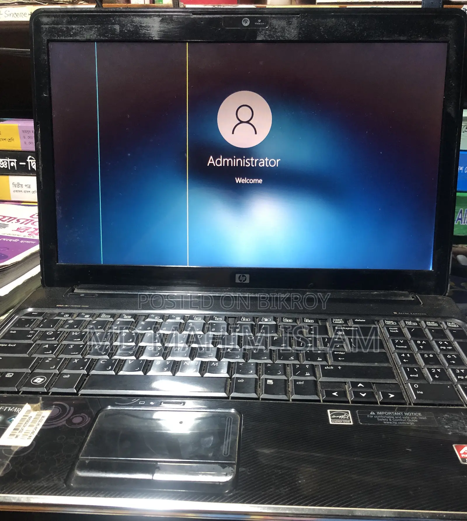 Laptop HP Pavilion Dv6 8GB Intel Core i3 HDD 500GB