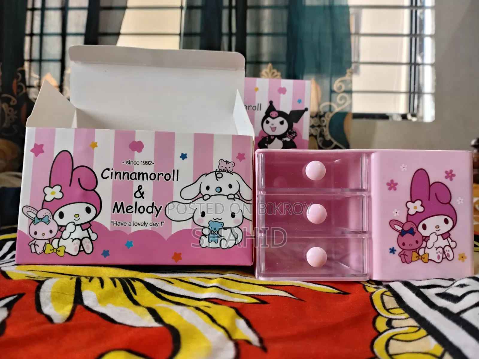 Kuromi Storage Box