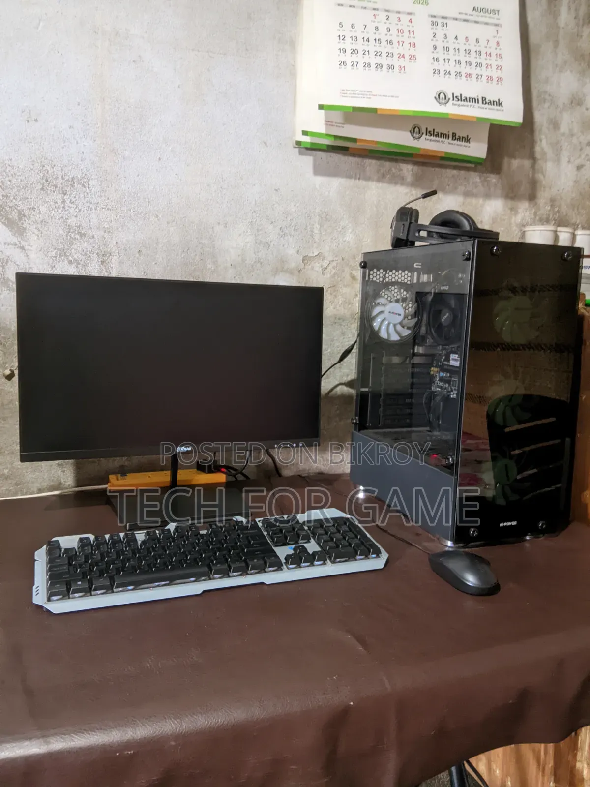 Desktop Computer MSI 16GB AMD Ryzen 5 SSD 256GB