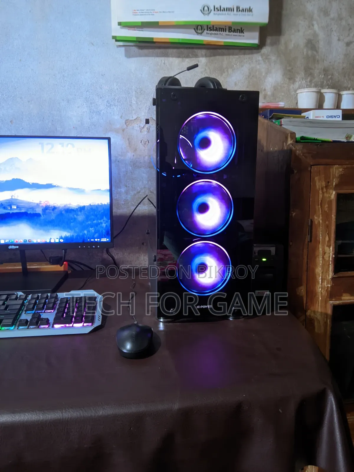 Desktop Computer MSI 16GB AMD Ryzen 5 SSD 256GB