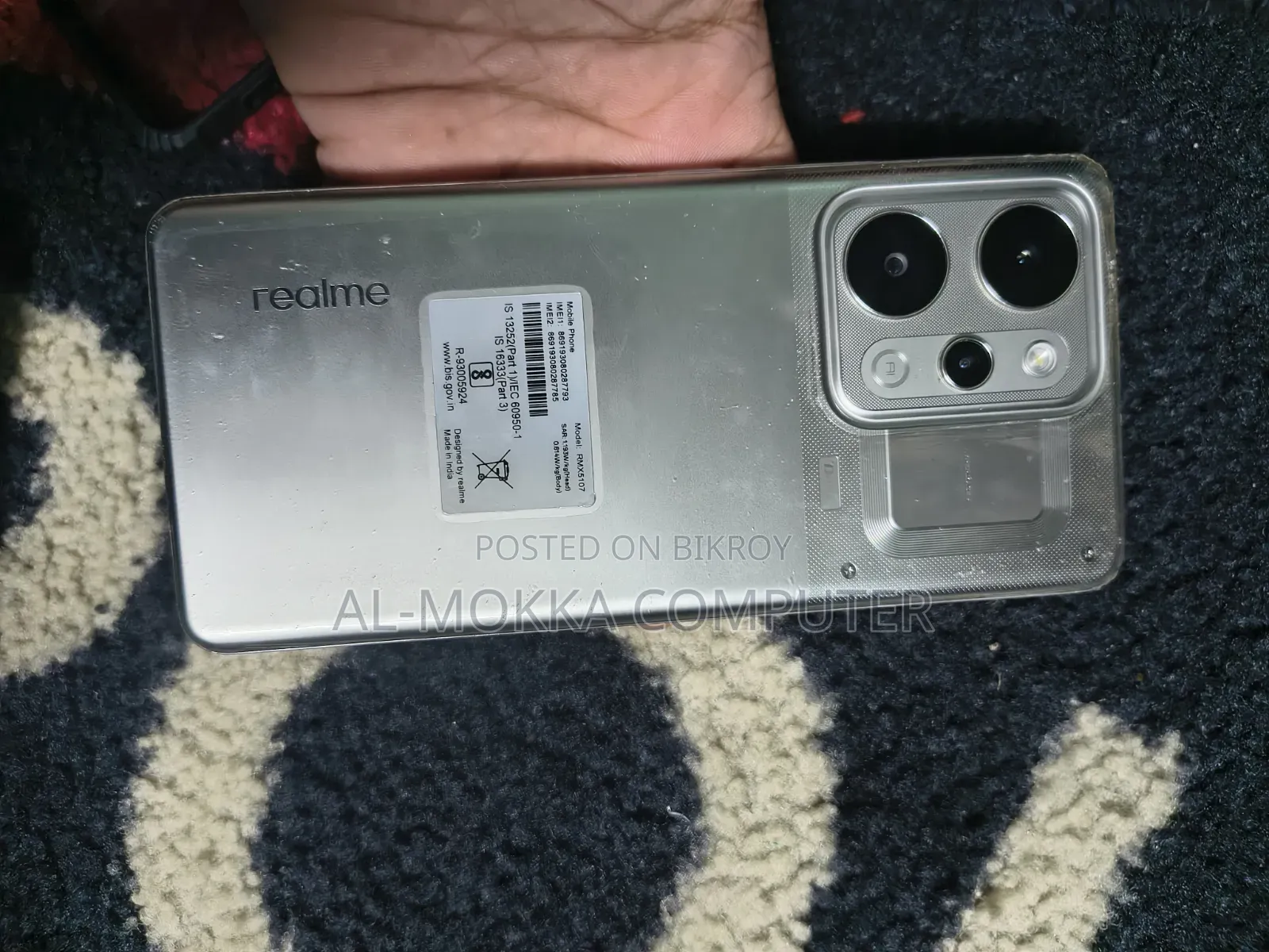 Realme P4 Power 256 GB Silver
