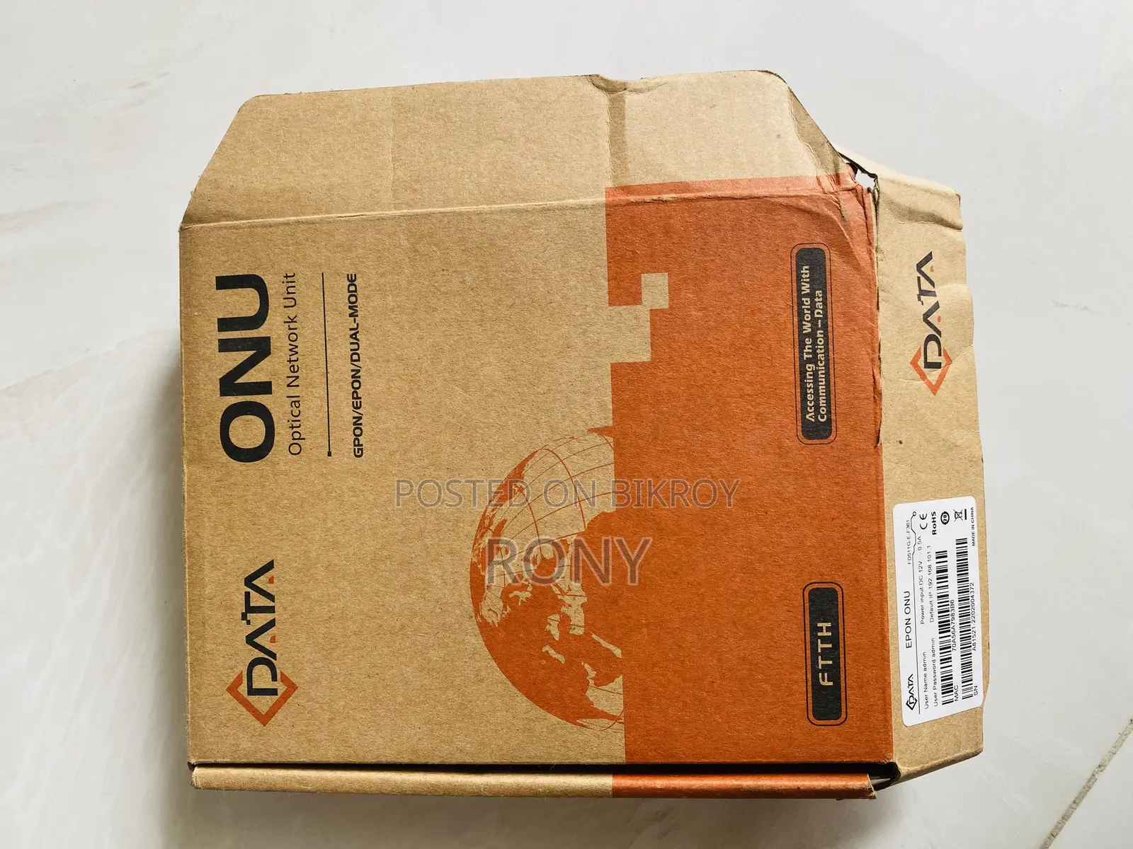Onu -Epon -C-Data