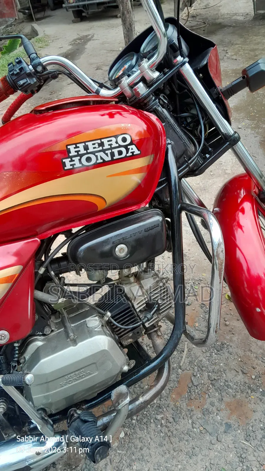 Hero Splendor Plus 2013 Red