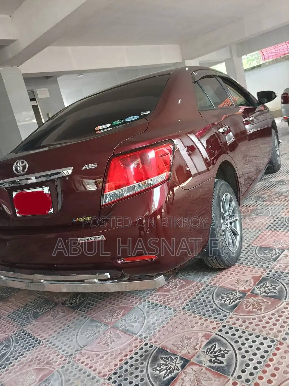 Toyota Allion 2016 Red