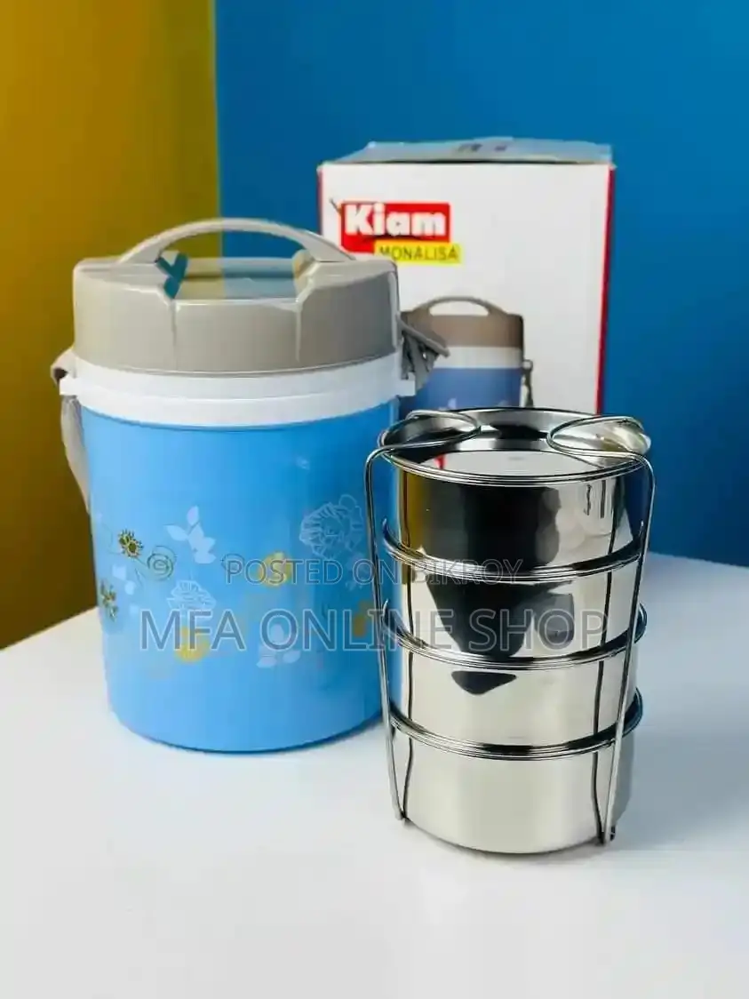 4 Layer Kiam Monalisa Lunch Box