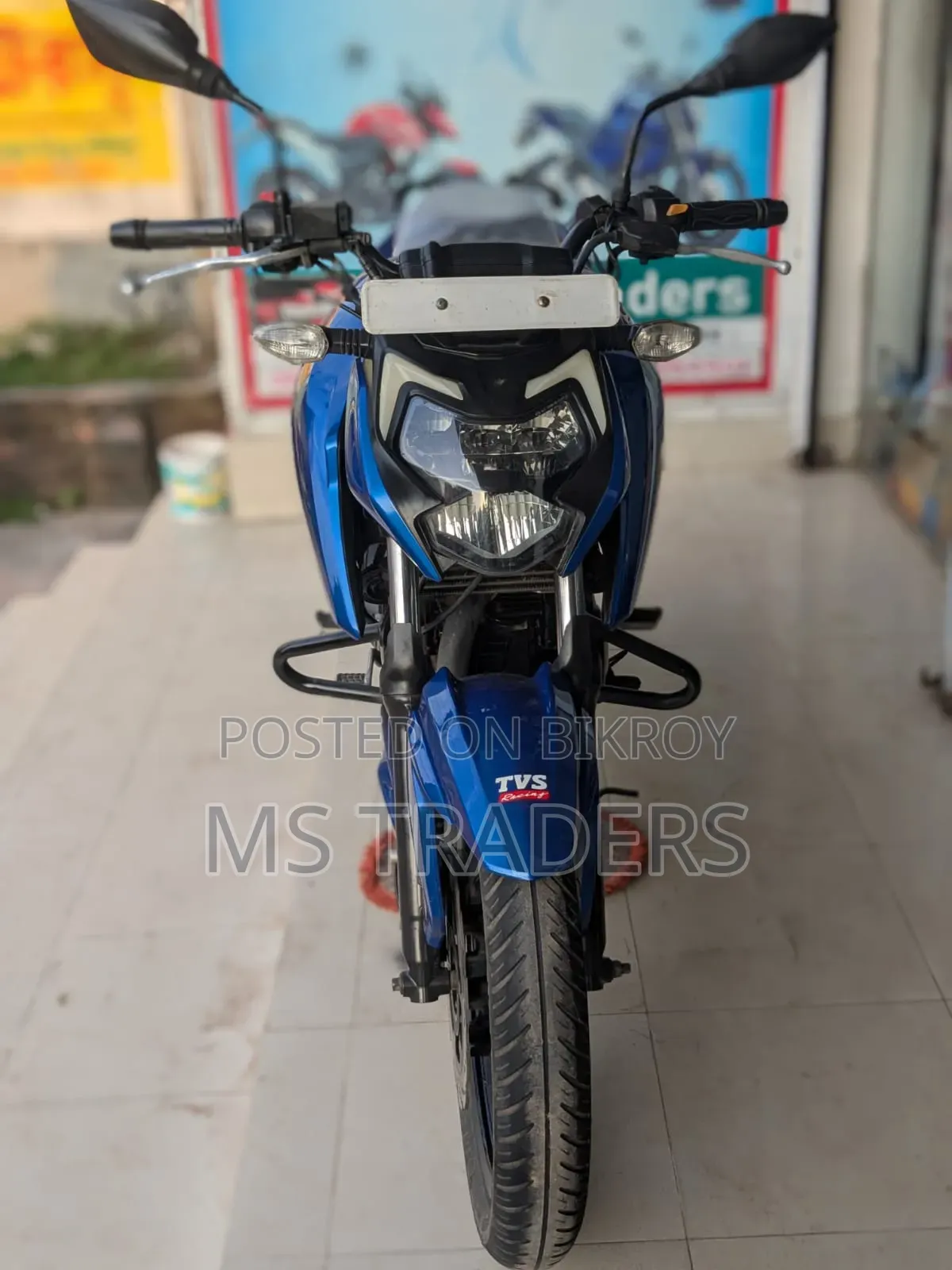 TVS Apache RTR 160 4V 2022 Blue