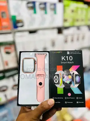 K10 Smart Watch - (Supports both SIM and Memory)