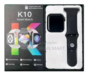 K10 Smart Watch - (Supports both SIM and Memory)