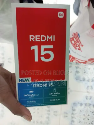Xiaomi Redmi 15 128 GB Black