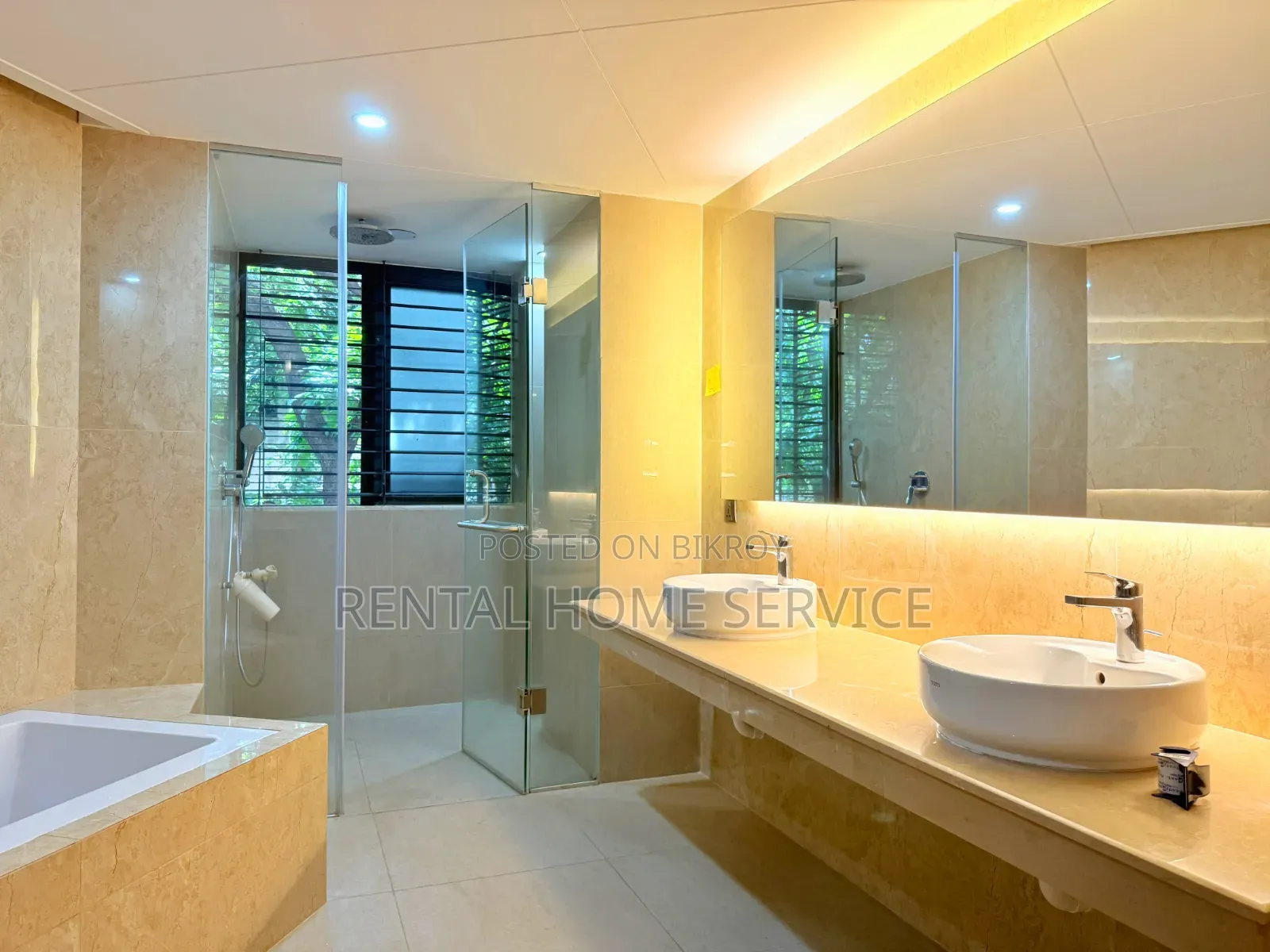 4-Bedroom Apartment in Semi-Furnished for Rent