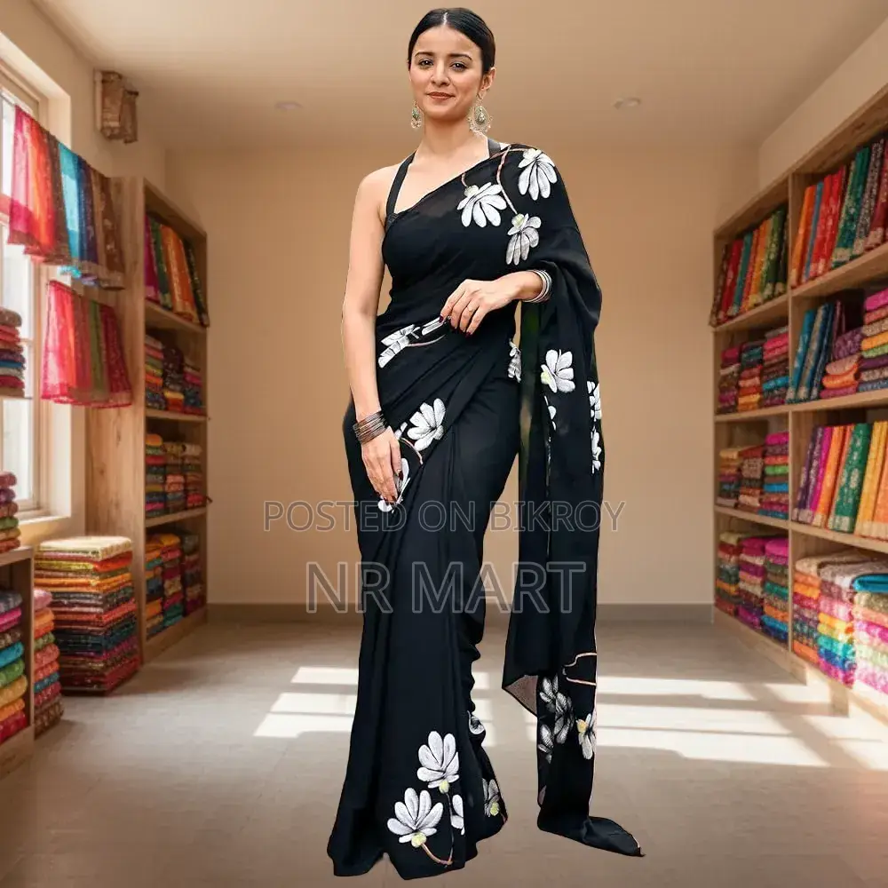 Premium Semi Muslin Saree