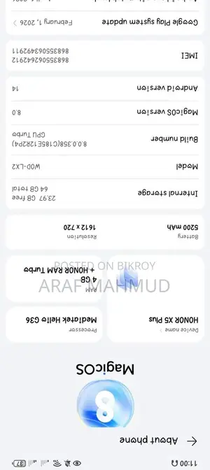Honor Magic 64 GB Black