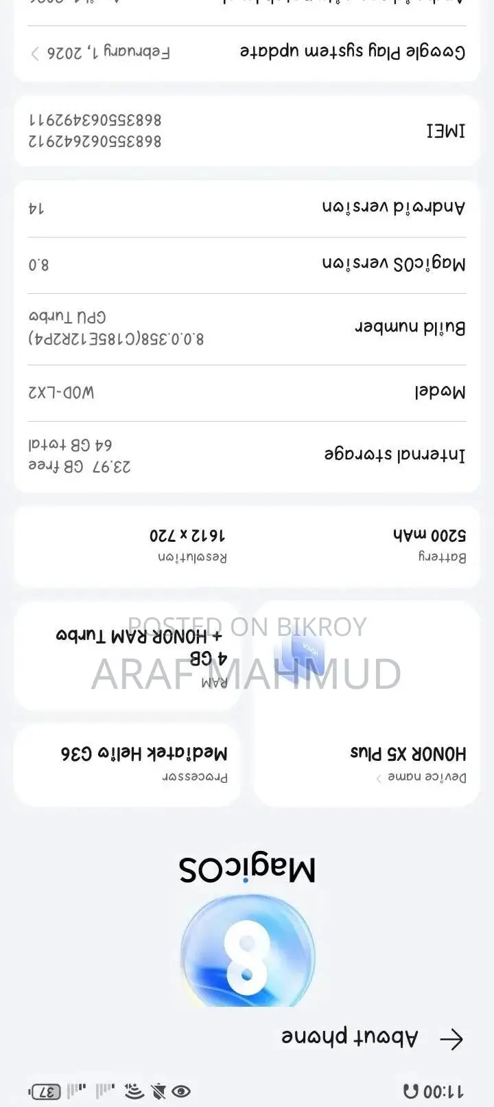 Honor Magic 64 GB Black