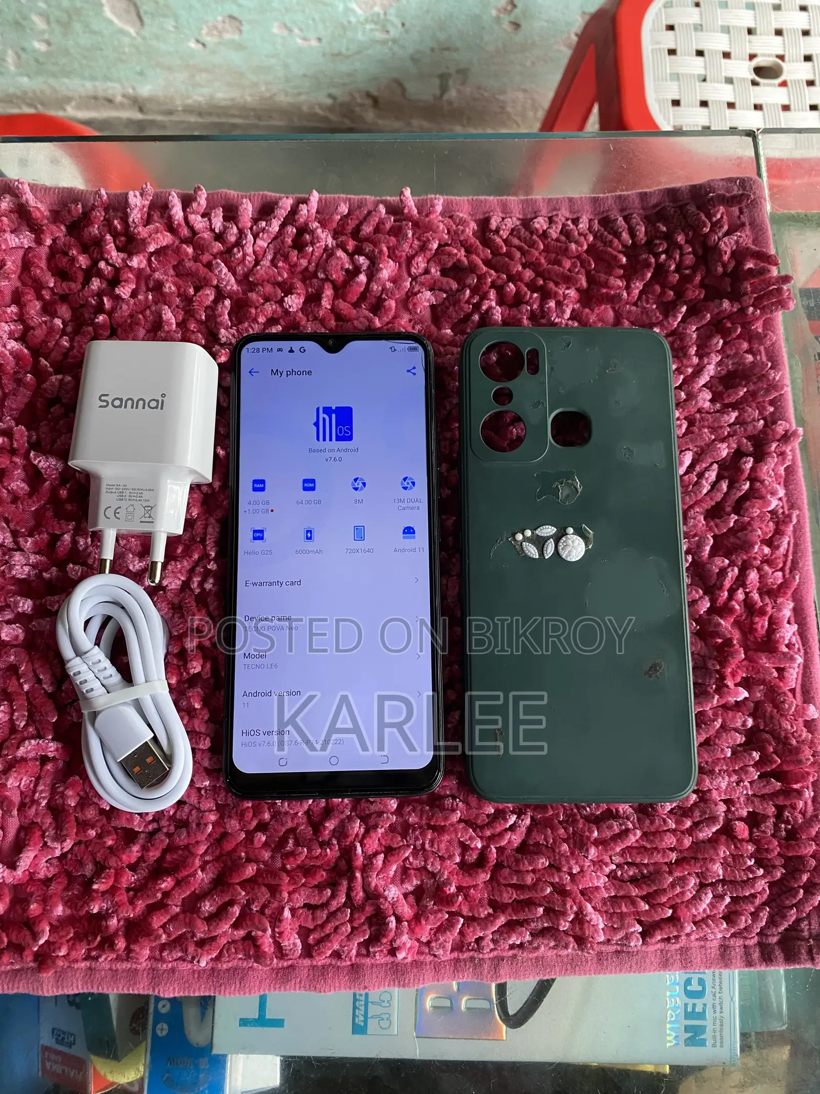 Tecno Pova Neo 64 GB Black
