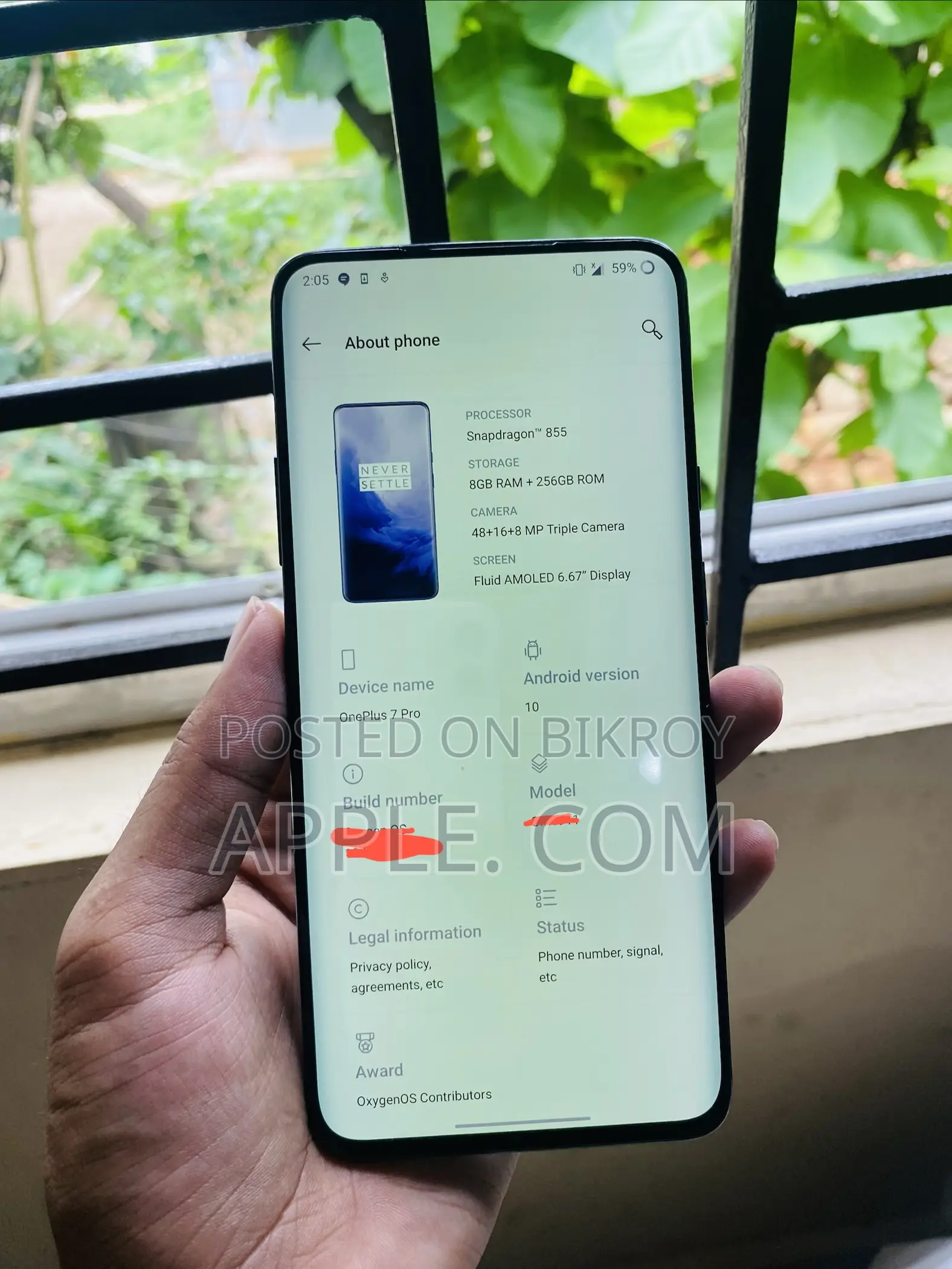 OnePlus 7 Pro 256 GB Blue