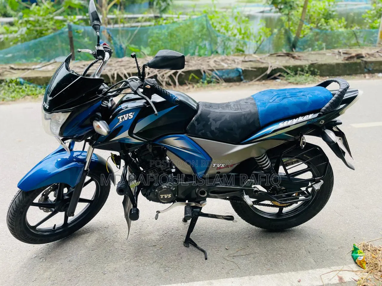 TVS Stryker 125 2020 Blue