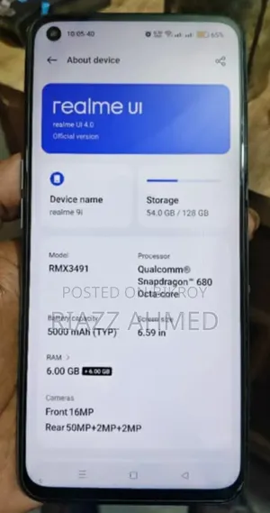 Realme 9i 128 GB