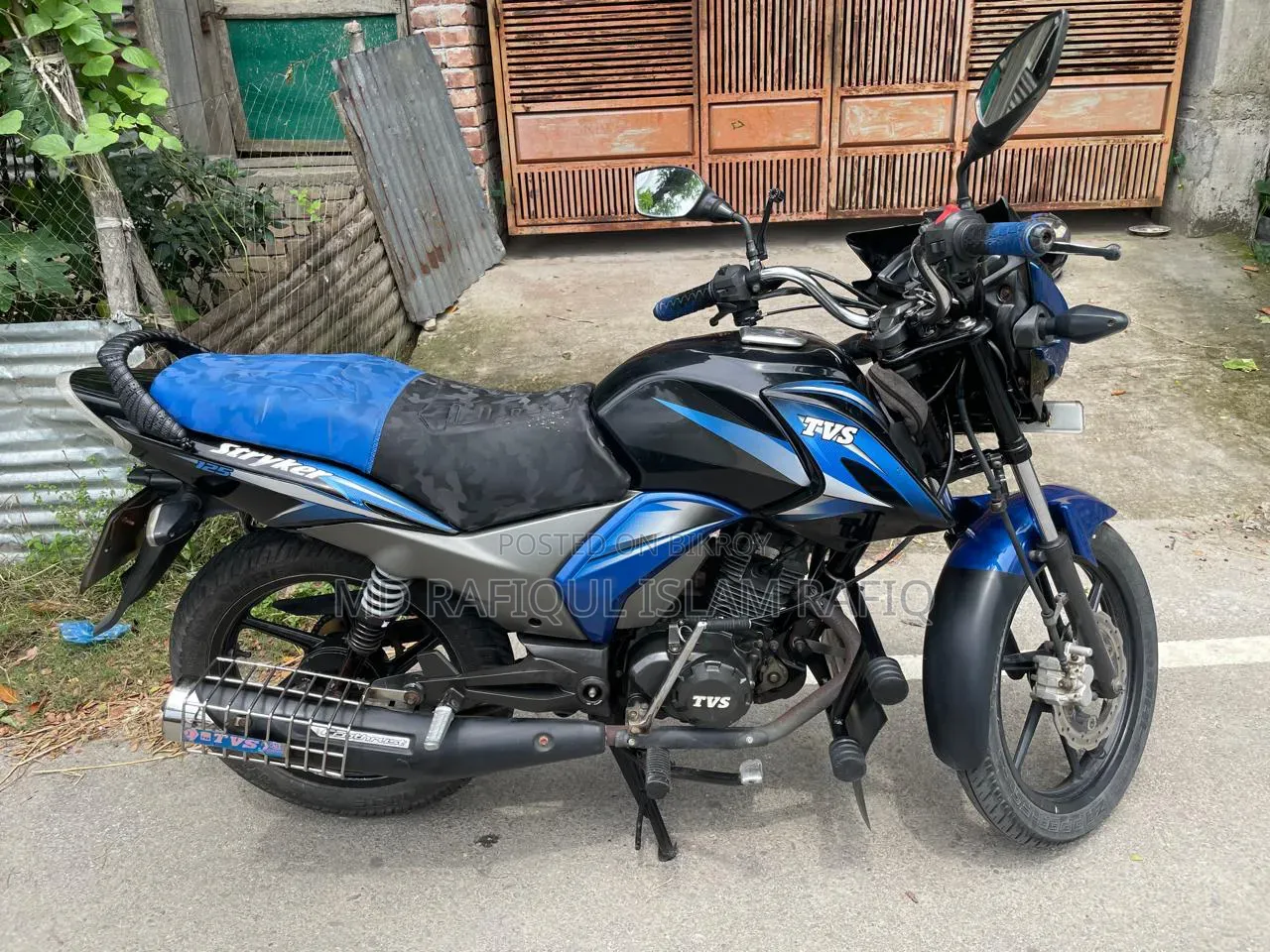TVS Stryker 125 2020 Blue