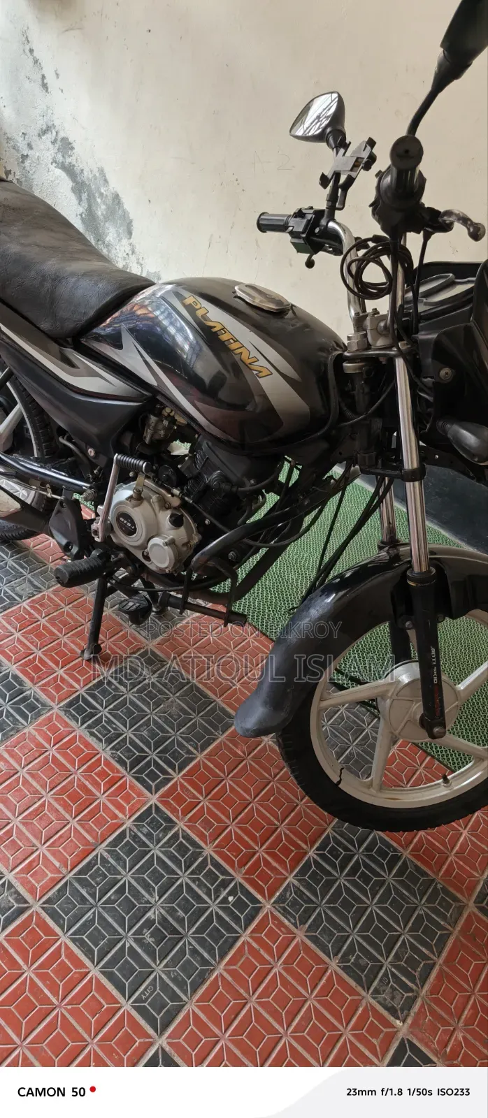 Bajaj Platina 100 2020 Black