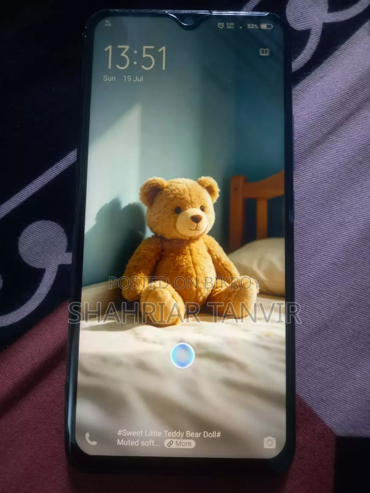 Vivo Y19 128 GB Blue