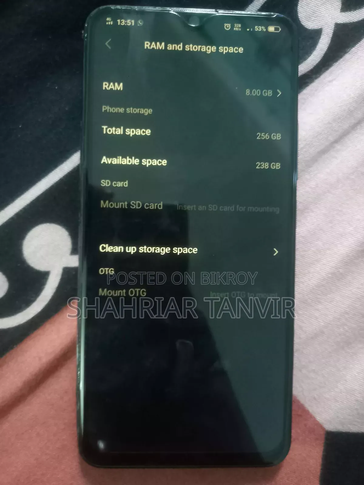 Vivo Y19 128 GB Blue