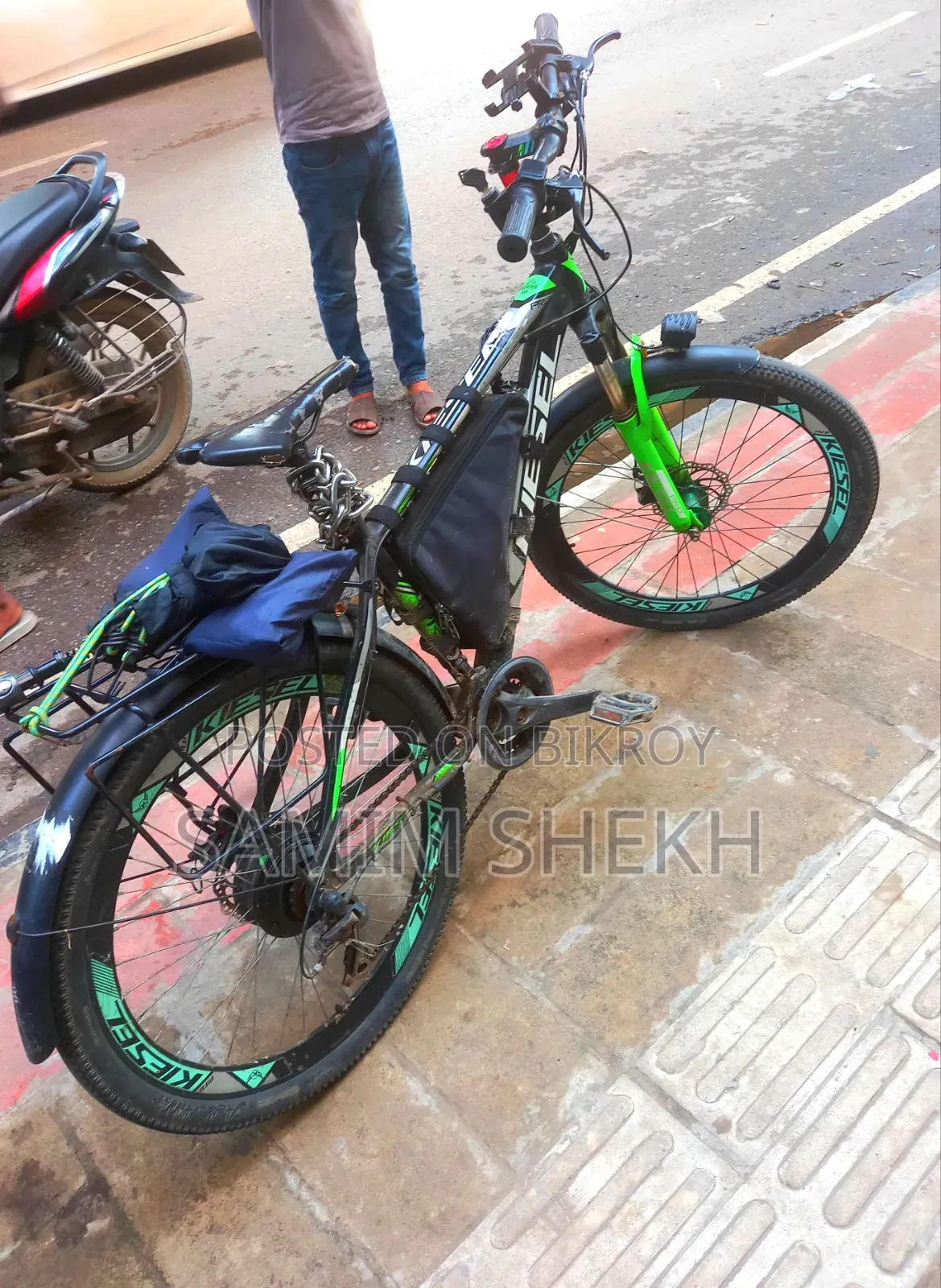 Battery Operated Bicycle