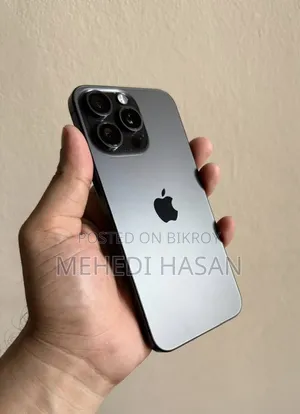 অ্যাপল আইফোন ১৫ প্রো ম্যাক্স ২৫৬ জিবি ব্ল্যাক