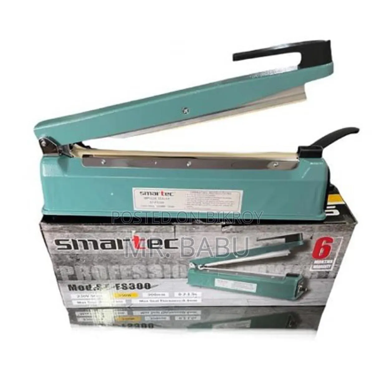 SMARTEC IMPULSE SEALER For(পলিথিন প্যাকেজিং করার মেশিন)