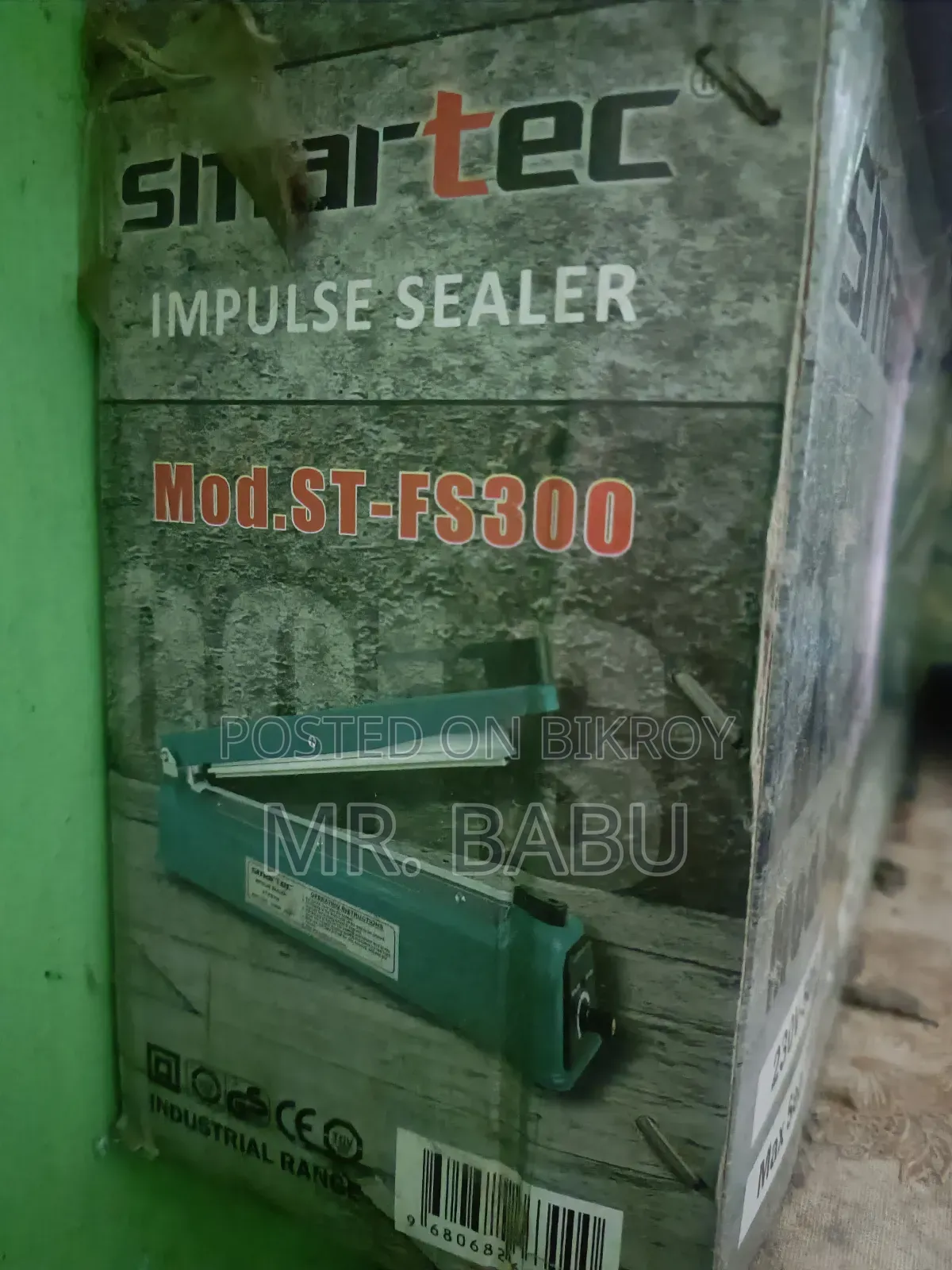 SMARTEC IMPULSE SEALER For(পলিথিন প্যাকেজিং করার মেশিন)