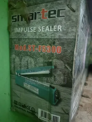 SMARTEC IMPULSE SEALER For(পলিথিন প্যাকেজিং করার মেশিন)