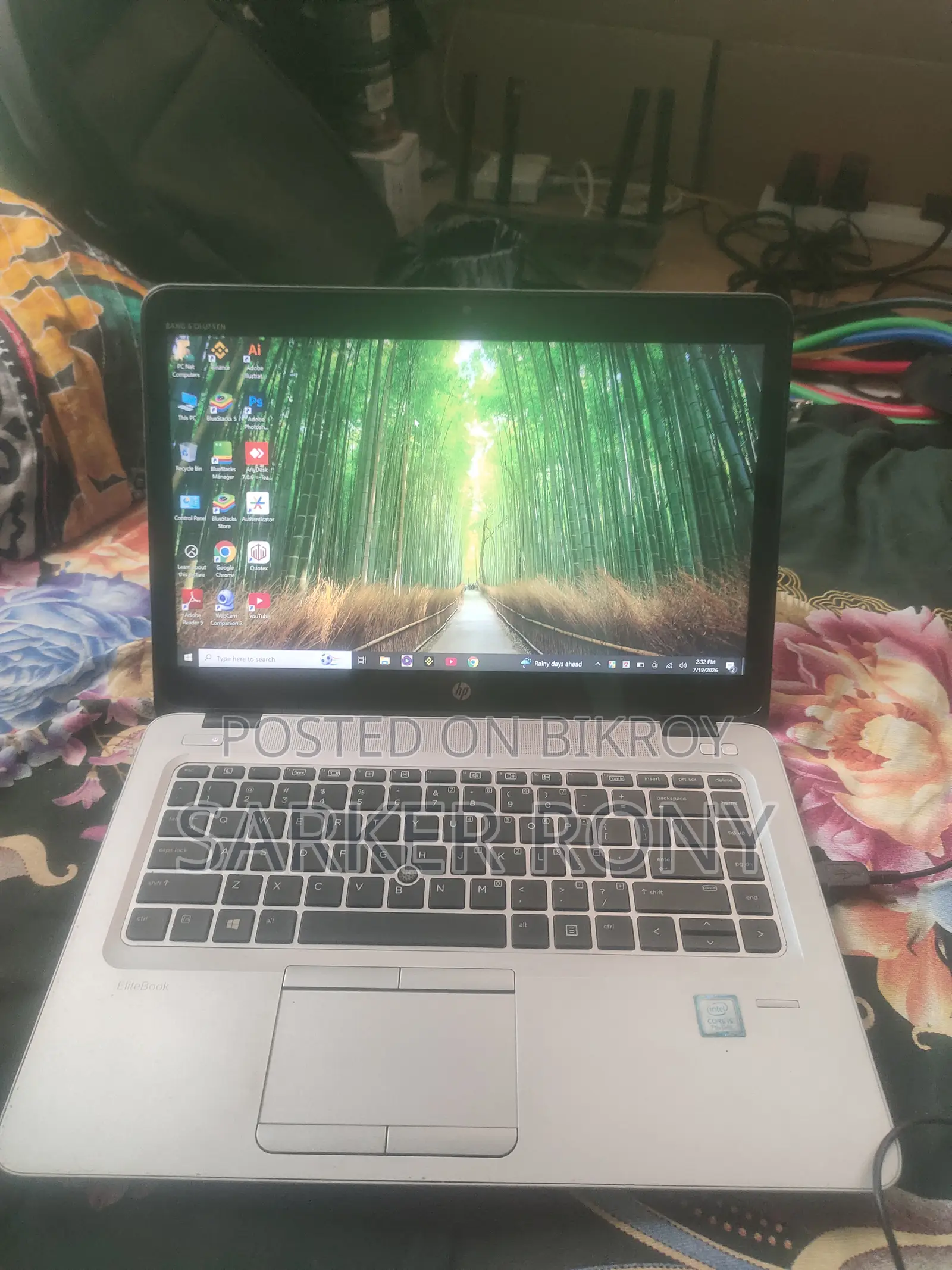 Laptop HP EliteBook 840 G4 8GB Intel Core I5 SSD 256GB