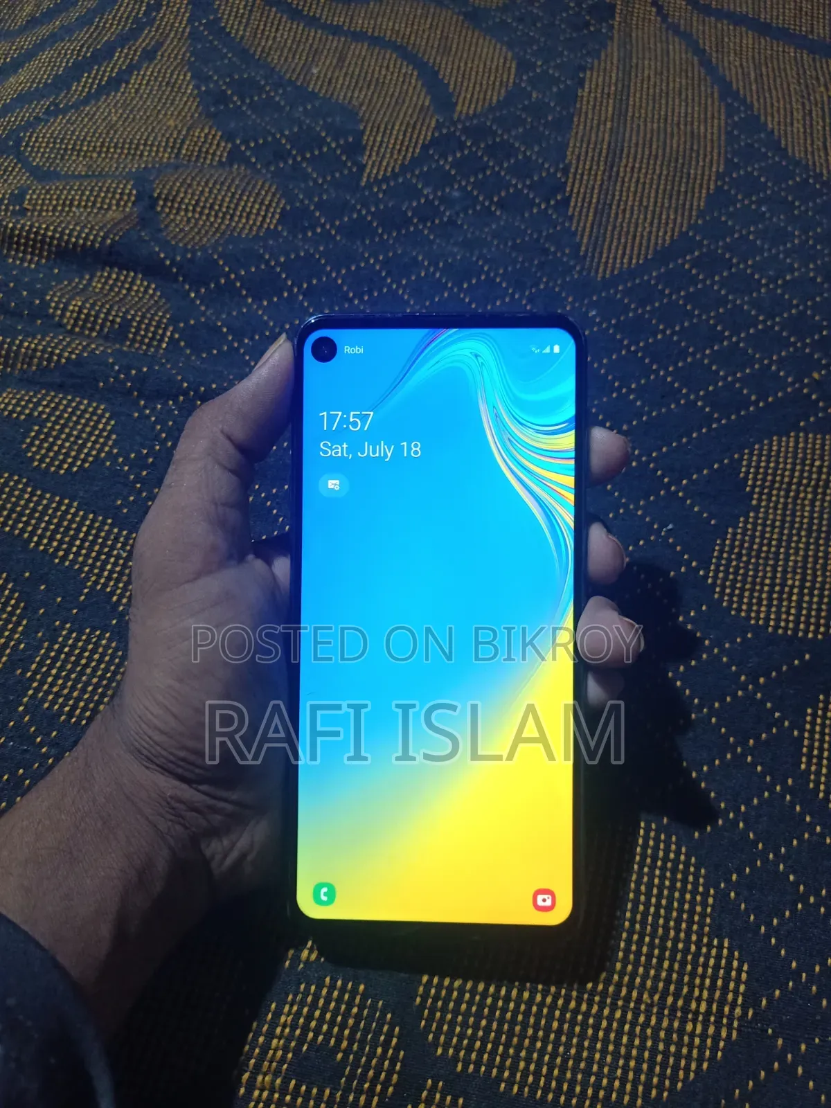 Samsung Galaxy A8S 128 GB Blue