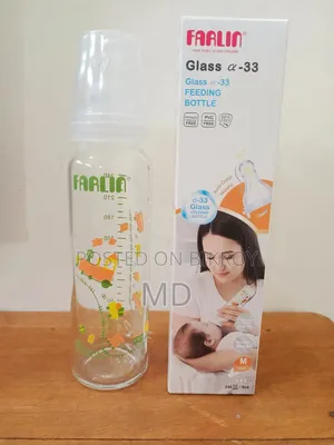 Farlin Glass Feeder Bottle 240ml