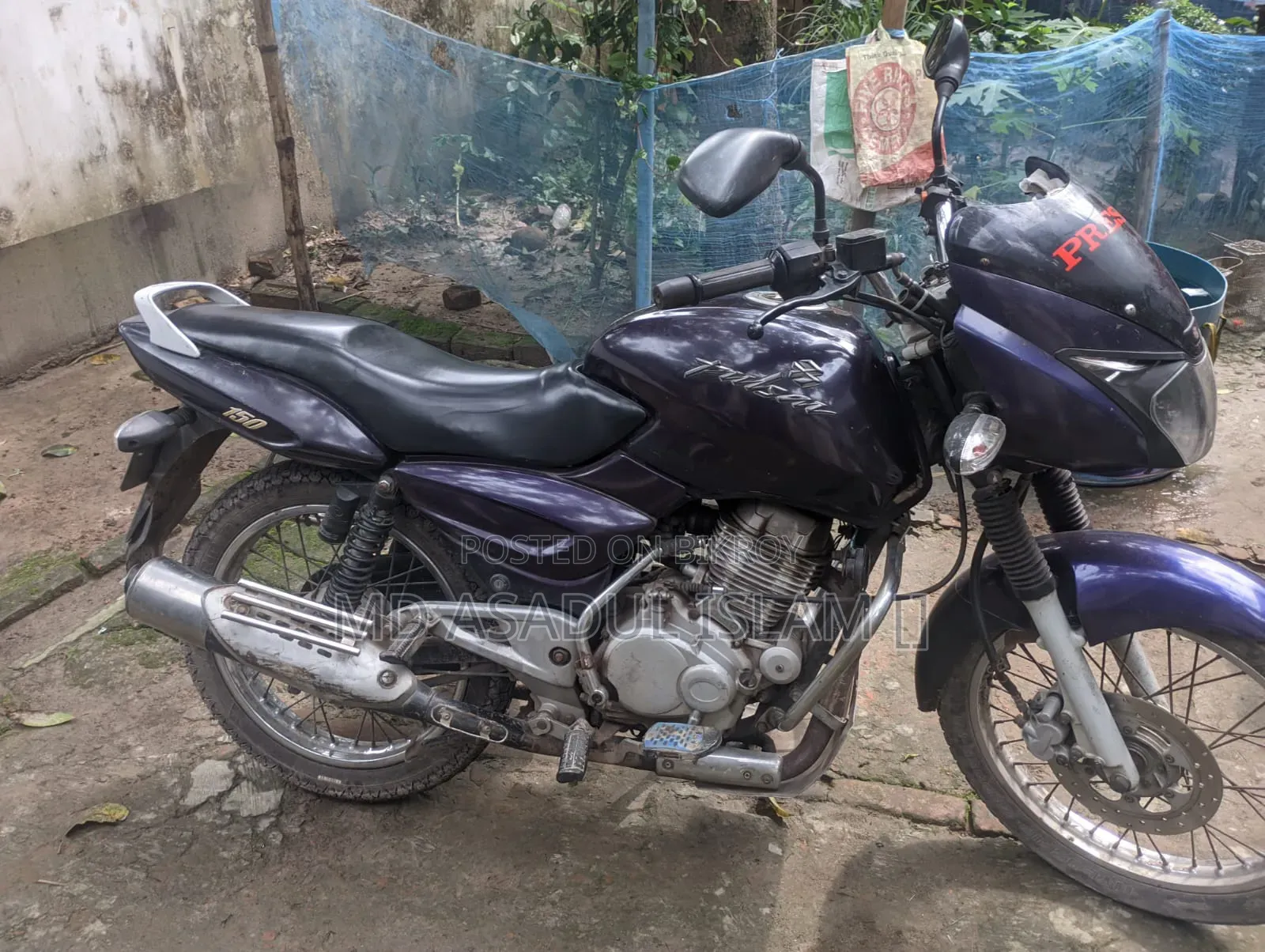 বাজাজ পালসার ১৫০ ২০০৩ পার্পল