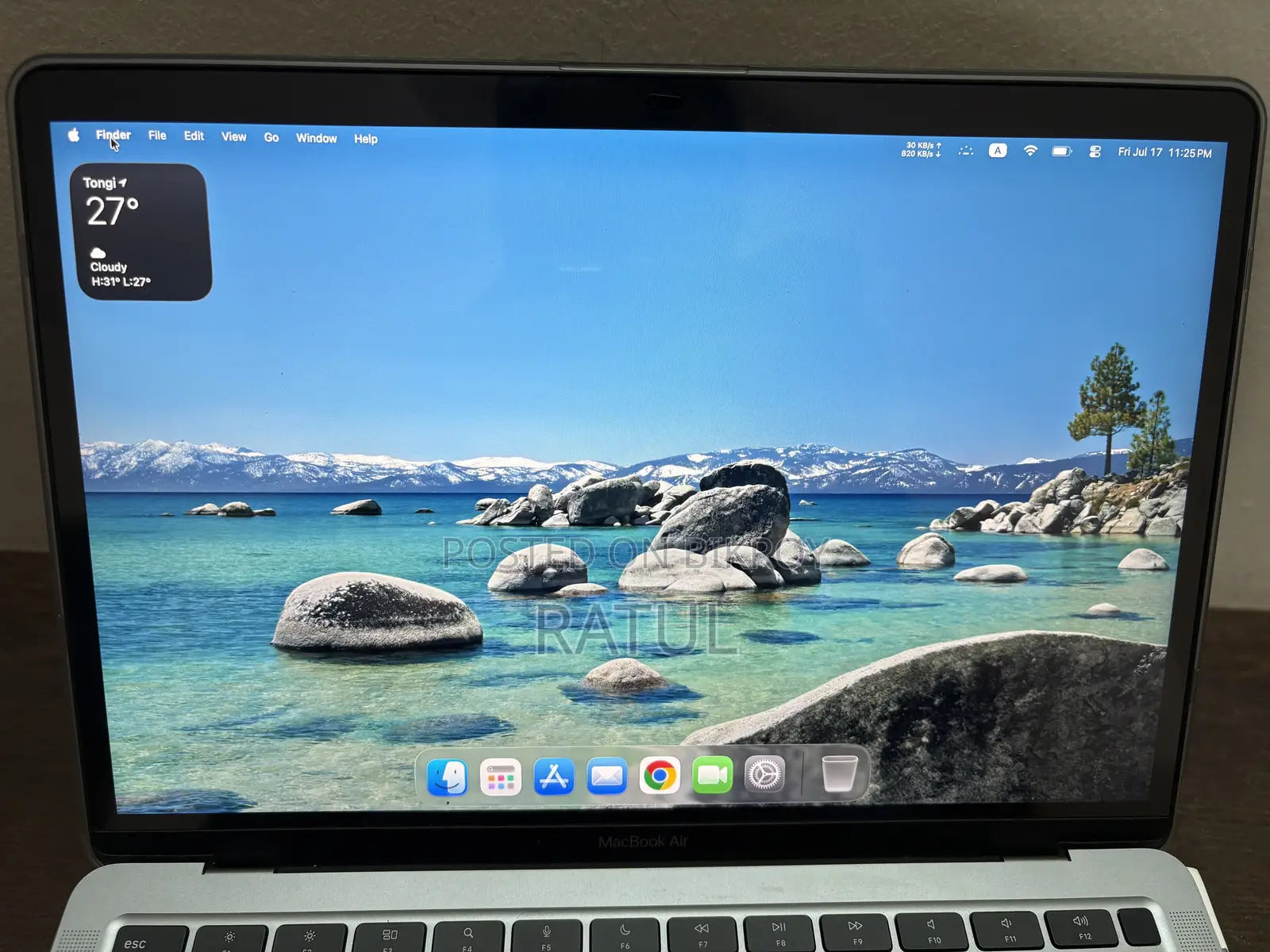 Laptop Apple MacBook Air 8GB SSD 256GB