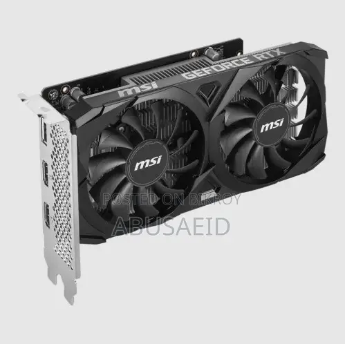 Msi Geforce RTX 3050 Ventus 2x 6g Oc Gddr6 Graphics Card (Used)
