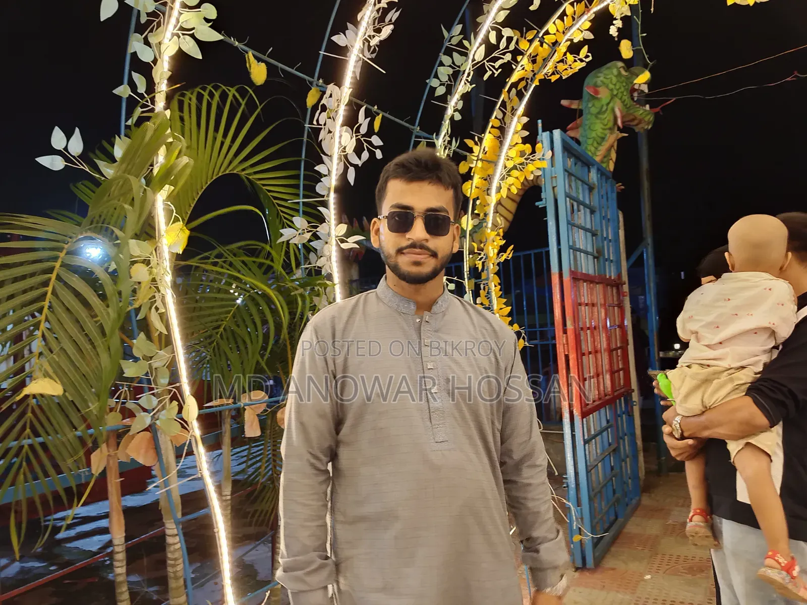 Anwar Hossain, unemployed, looking for a job