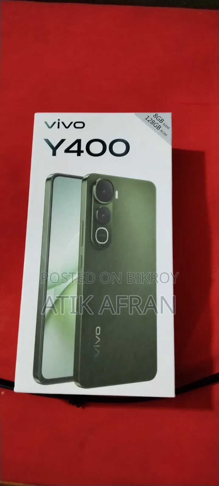New Vivo Y400 4G 128 GB Green