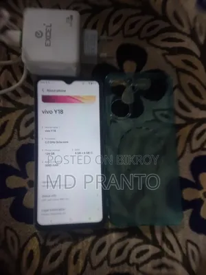 Vivo Y18 128 GB Gray