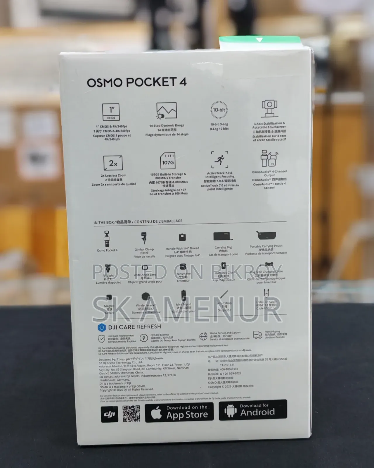 Dji Action Pocket 4 Combo Camera